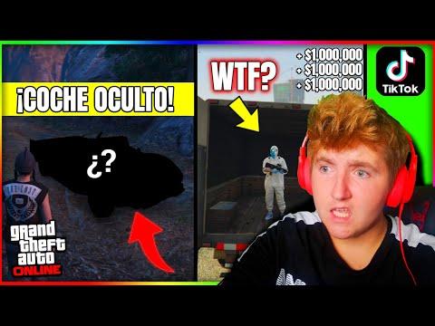 PROBANDO "TRUCOS" de TIKTOK en GTA5 Online! ¿Coche secreto? GTA Online | Cjp_Mystic thumbnail