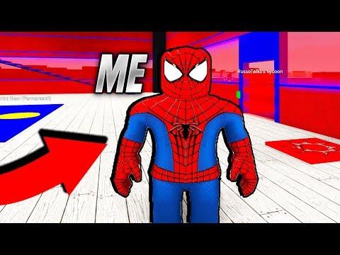BECOMING SPIDERMAN IN ROBLOX! *EPIC* (Roblox Super Hero Tycoon) thumbnail