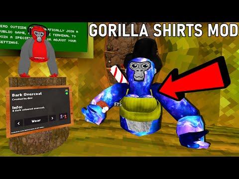 They Added Custom Shirts to Gorilla Tag VR (& BOOBS?) | New Gorilla Shirts Mod thumbnail