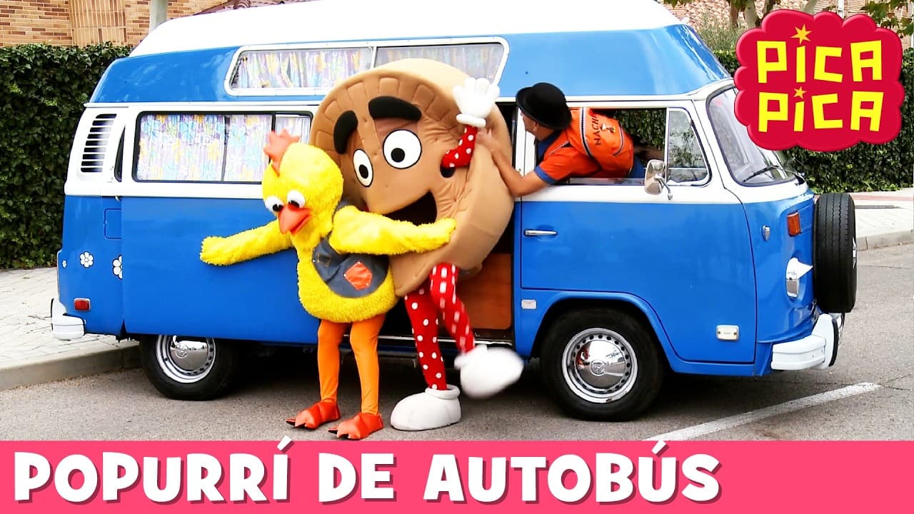 Pica Pica - Popurrรญ de Autobรบs (Videoclip Oficial) - English Pitinglish