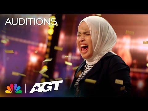 Golden Buzzer: Putri Ariani receives the GOLDEN BUZZER from Simon Cowell | Auditions | AGT 2023 thumbnail