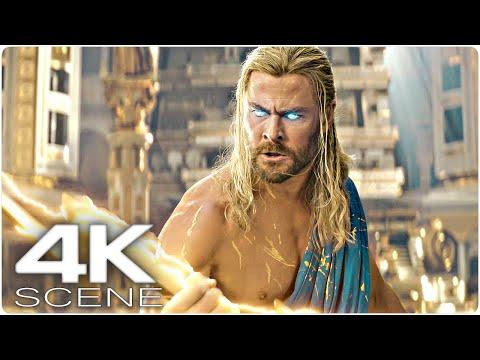 Revenge Of Hercules (2022) 4K Scene | Thor 4: Love And Thunder - Thor vs Zeus Fight Movie Clip thumbnail