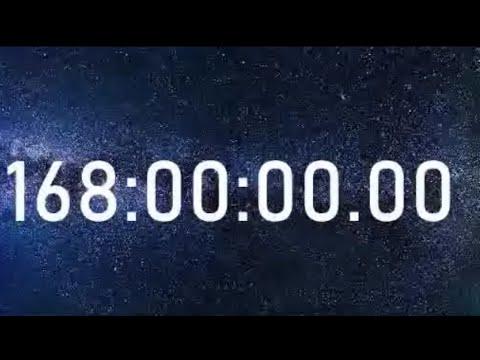 1 Week 168 Hours Timer Countdown with Alarm Sound / 168 H / 168 Hrs - Longest Video on YouTube thumbnail