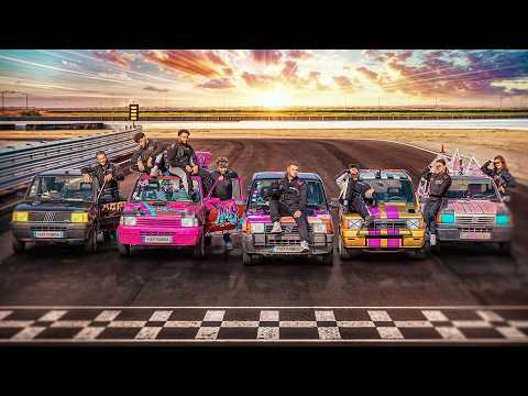8 YOUTUBEURS DANS UNE COURSE DE FIAT PANDA ! (avec GMK, Lebouseuh, RagnarLeBreton, LaBoiserie …) thumbnail