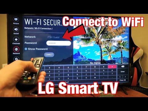 LG Smart TV: How to Connect/Setup to WiFi Network thumbnail