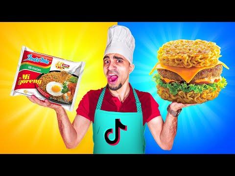 جربت اغرب طبخات في تيك توك TIK TOK 😨🤣 انصدمت !! thumbnail