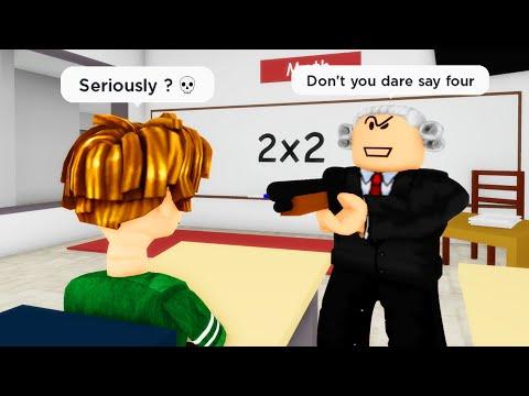 HELL SCHOOL  🏫  (ROBLOX Brookhaven 🏡RP - FUNNY MOMENTS) thumbnail