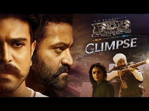 RRR Glimpse - NTR, Ram Charan, Ajay Devgn, Alia Bhatt | SS Rajamouli | 7 Jan 2022 thumbnail