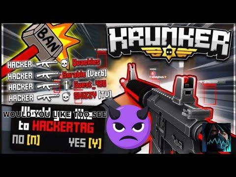 Hacker came in game // krunker.io . thumbnail