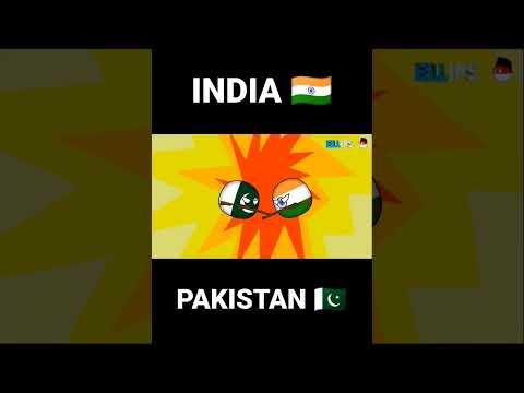 INDIA vs PAKISTAN #countryballs thumbnail