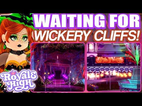 WAITING FOR WICKERY CLIFFS! (No Date Yet) Candy Shop OUT NOW! (But Broken) 🏰 Royale High Royalloween thumbnail