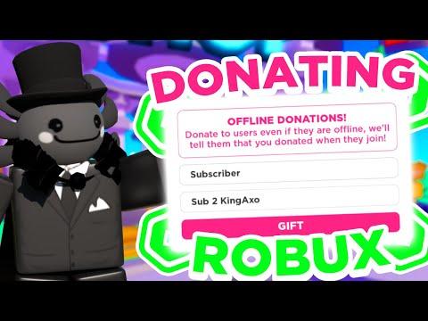 🔴LIVE ] ACTUALLY DONATING ROBUX in Pls Donate 2 💸 Donating to