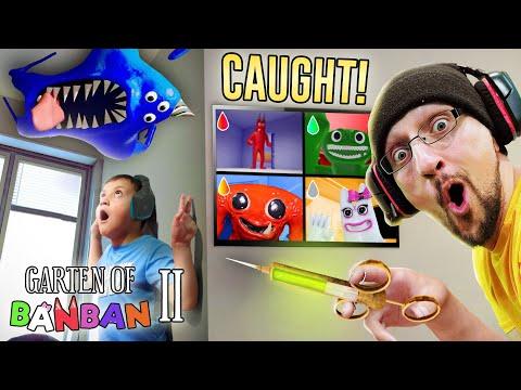 Garten of BanBan 2 in Our House! Caught on Camera (FGTeeV Gameplay) thumbnail