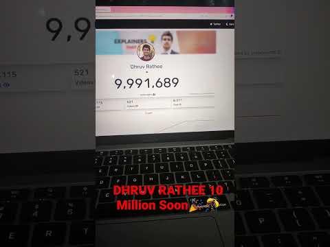 Dhruv Rathee 10 Million Subscribers thumbnail