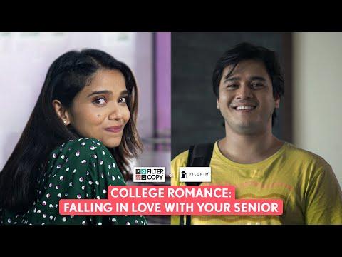 FilterCopy | College Romance: Falling In love With Your Senior | Ft. Anshuman, Bhagyashree & Nidhi thumbnail