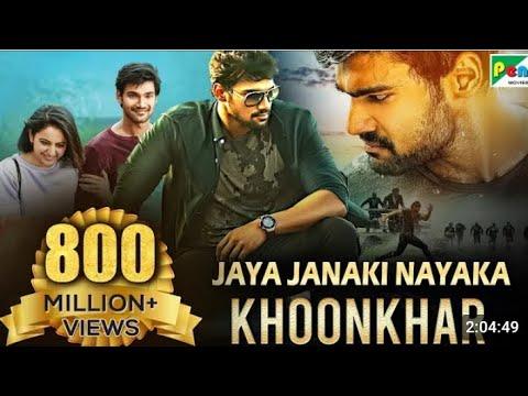 jaya janaki nayaka khoonkhar ll full Hindi dubbed movie ll bellomconda sreenivas Rakul ,preet singh thumbnail