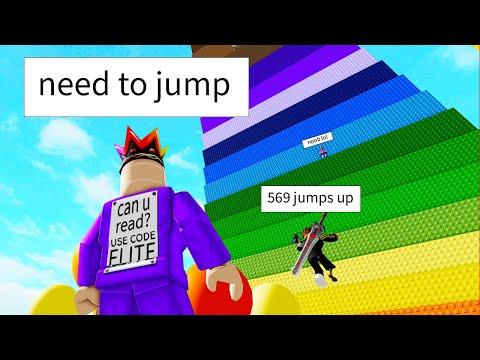 Roblox BUT Every Second I Get +1 Jump POWER thumbnail