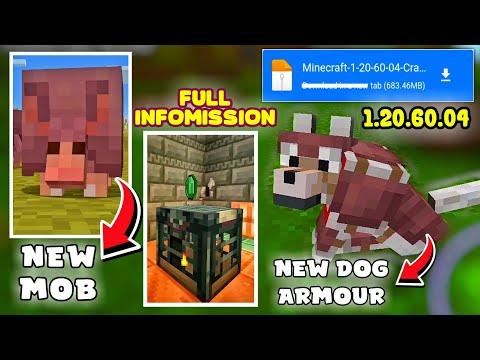 Minecraft PE 1.20.60 New Update in Play Store Version | HotFix Update thumbnail