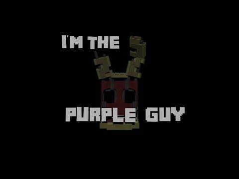 "I'm The Purple Guy" ( Remastered ) | Minecraft FNaF Animated Music Video (Song by @dagames ) thumbnail