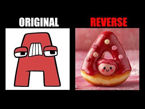 Reverse Alphabet Lore But In Cake (A-Z...) - Alphabet Lore Meme Animation - TD Rainbow thumbnail