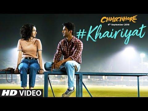 Khairiyat Video | Chhichhore | Nitesh Tiwari | Arijit Singh | Sushant, Shraddha | Pritam | Amitabh B thumbnail