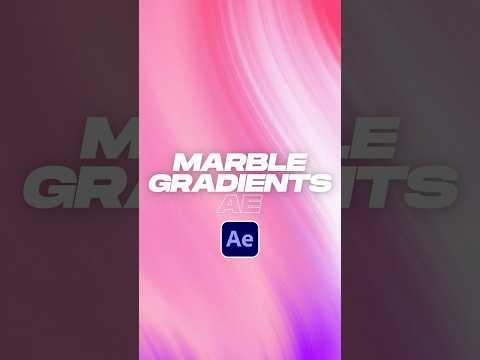 Create Marble Liquid Gradient Backgrounds in After Effects thumbnail