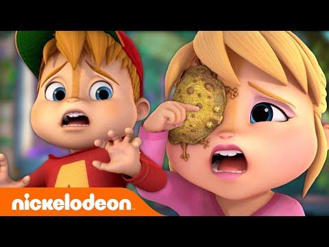 Can Alvin Rescue The Chipmunks From A TOAD Attack?! | ALVINNN!!! | Nicktoons thumbnail
