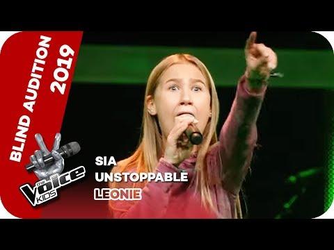 Sia - Unstoppable (Leonie) | Blind Auditions | The Voice Kids 2019 | SAT.1 thumbnail