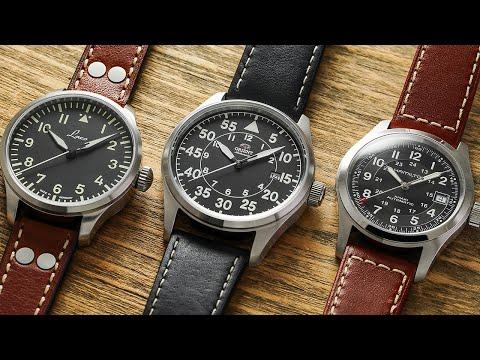 Affordable Watch Comparison - Orient Pilot, Laco Augsburg, & Hamilton Khaki Field Auto thumbnail