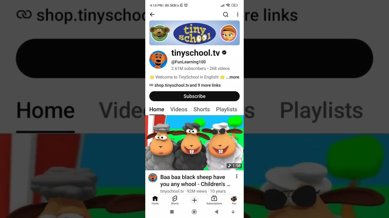 Channel Banner