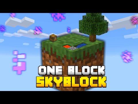 Minecraft Skyblock, But You Only Get ONE BLOCK thumbnail