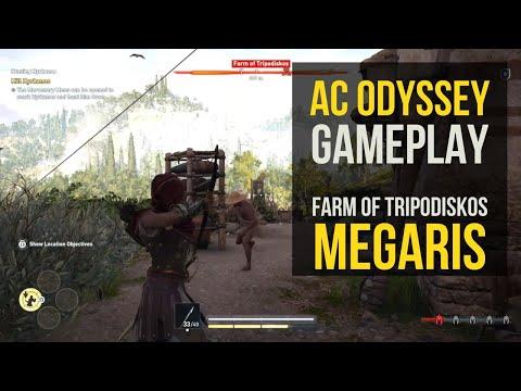Assassin's Creed Odyssey Walkthrough Gameplay - Megaris - Farm of Tripodiskos thumbnail