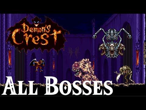 Demon's Crest (SNES) // All Bosses thumbnail
