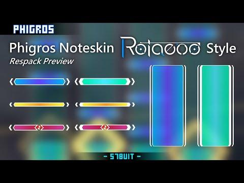 [Phigros FM/Phira] "Phigros Skin - Rotaeno Style" Respack Showcase + DL thumbnail