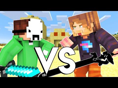 Dream VS MrBeast - Minecraft FIGHT Animation thumbnail