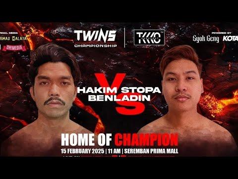 Haqiem Stopa dan Ben Ladin dalam TwinsChampionship (FULL FIGHT) thumbnail