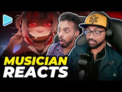 Hololive - Gawr Gura Loli God Requiem Cover Reaction! 粛聖!! ロリ神レクイエム☆ | Musicians React! | 海外の反 thumbnail
