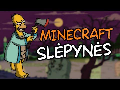 MINECRAFT SLĖPYNĖS PAS SIMPSONUS KAPINĖSE! thumbnail