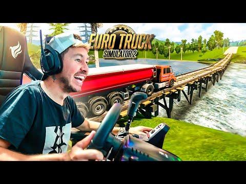ESSE MOTORISTA SÓ FAZ CAGADA!! *EURO TRUCK SIMULATOR 2* thumbnail