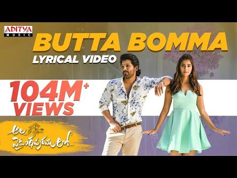#ButtaBomma Lyrical | #AlaVaikunthapurramuloo| Allu Arjun, Trivikram | Thaman S |AA19 | Telugu Songs thumbnail