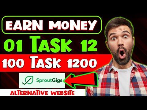 Earn Money Sproutgigs Alternative Website in 2023 by Saqib Online thumbnail