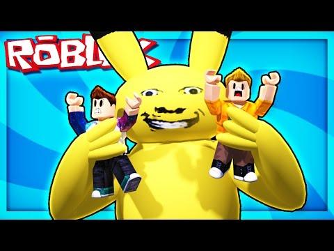 Roblox Adventures - ESCAPE A GIANT EVIL PIKACHU! (A Very Hungry Pikachu) thumbnail
