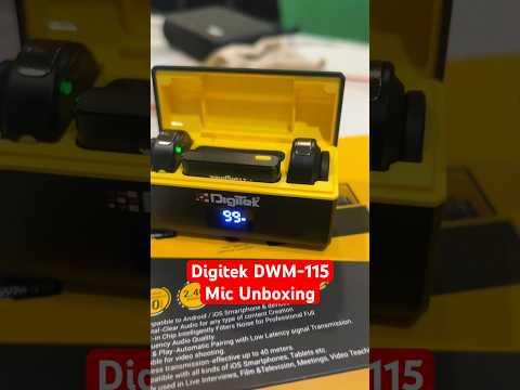 Digitek DWM 115 Mic Unboxing #digitekmic #digitek #bestmicforyoutuber thumbnail