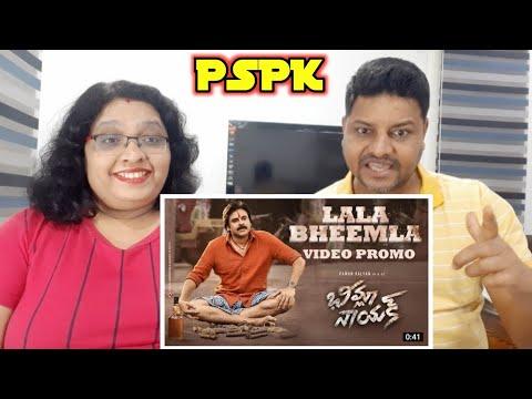 #LalaBheemla Video Promo Reaction | Pawan Kalyan, Rana,Trivikram | lala bheemla song | #bheemlanayak thumbnail