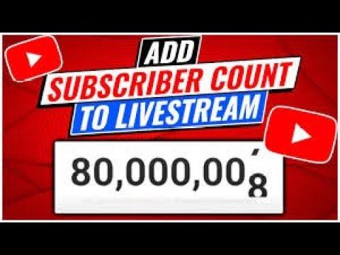 Live Count Subscribers 0- 328901 Subscribers , My YouTube Channel Subscribers Live Count thumbnail