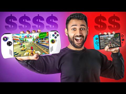 ROG Ally vs Nintendo Switch OLED! thumbnail