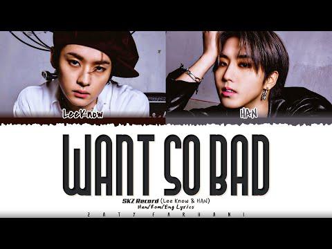 [SKZ-RECORD] Lee Know, HAN - 'Want so BAD' Lyrics [Color Coded_Han_Rom_Eng] thumbnail