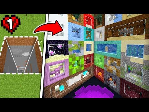 I Trapped Every Mob In ONE Chunk | Minecraft Hardcore thumbnail