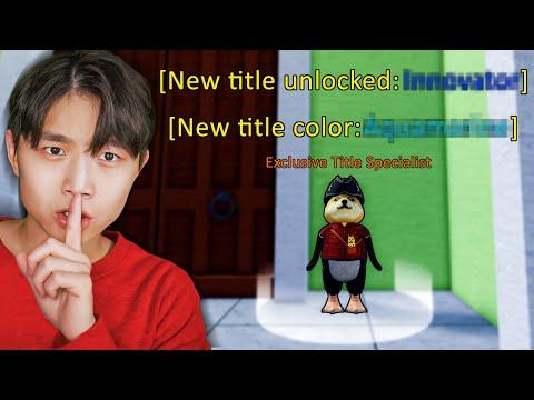 Blox Fruits NEW TITLE INNOVATOR how to get 