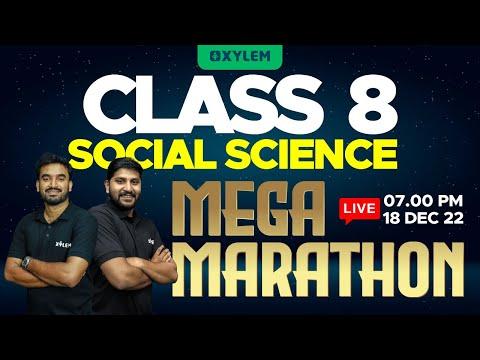 Class 8 Social Science | Christmas Exam Full Chapter Revision | Mega Marathon | Xylem Class 8 thumbnail